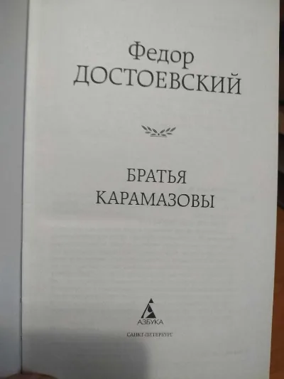 Фото 3 книги «ФМ Достоевский Братья Карамазовы», ФМ Достоевский Братья Карамазо, Ананьїв (3 з 4)