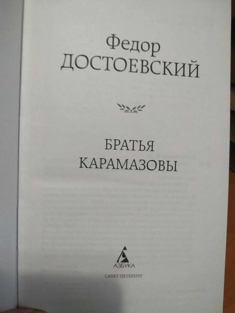 Фото 3 книги «ФМ Достоевский Братья Карамазовы», ФМ Достоевский Братья Карамазо, Ананьїв (3 з 4)