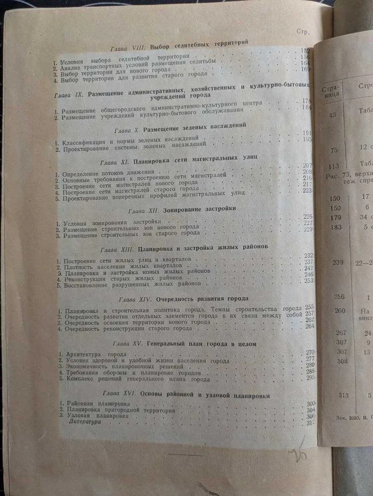Фото 8 книги «В. Г. Давидович Планировка городов. Комунальне хозяйство РСФСР 1947 г», Київ (8 з 8)