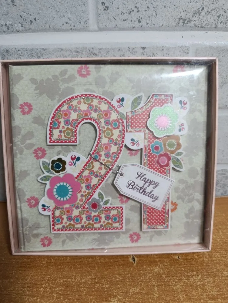 Обкладинка книги «Happy Birthday 21», (Британія) у коробці, Дніпро (1 з 7)