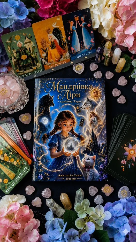 Обкладинка книги «Мандрівка Ліри країною Таро», Бориспіль (1 з 6)