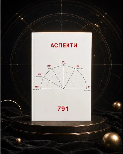Обкладинка книги «Аспекти 791. Натальна астрологія», Біла Церква (1 з 7)