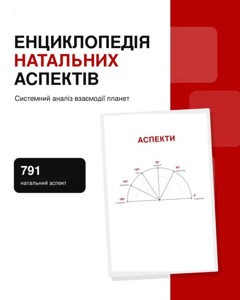 Фото 2 книги «Аспекти 791. Натальна астрологія», Біла Церква (2 з 7)