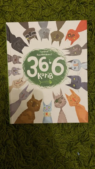 Обкладинка книги «Книжка «36 і 6 котів»», Луцьк (1 з 2)