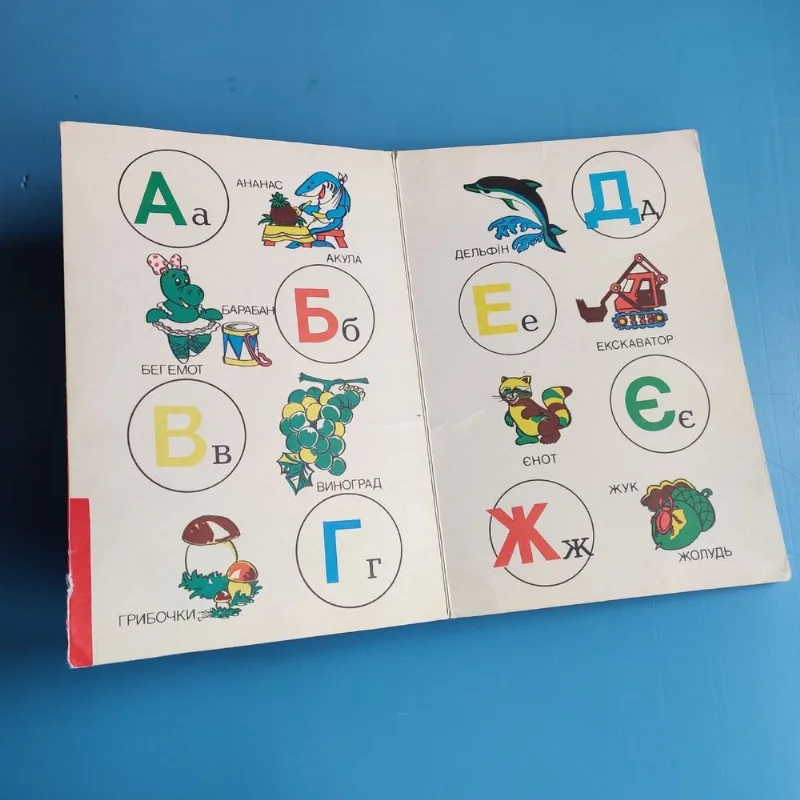 Фото 6 книги «Мій перший буквар - книжка іграшка», Кривий Ріг (6 з 8)